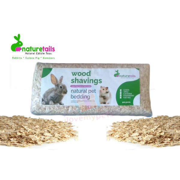 Naturetails  Wood Shavings 500 grams LAVANDER - Organic Birch Wood Shavings, Original Packaging