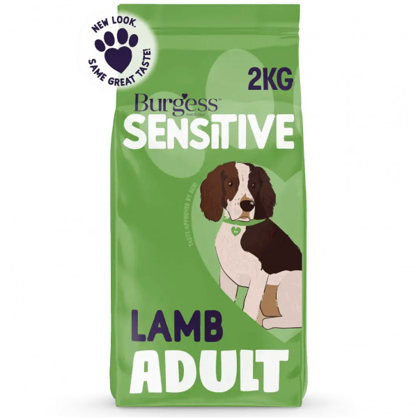 Burgess Sensitive Dog Adult Lamb 2kg