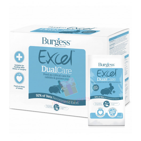 Burgess Excel Dual Care 60G - sold per pc.