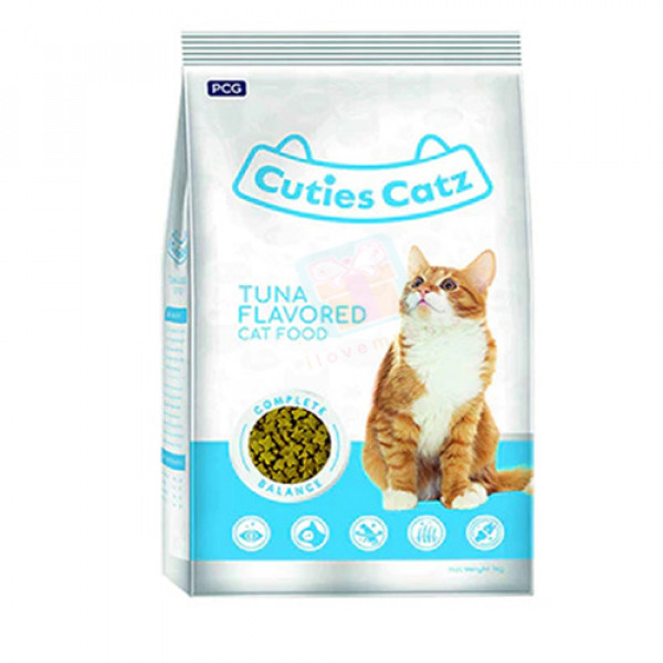 Cuties All Life Stages Cat Food, 1kg, Original Packaging (Tuna) Flavor