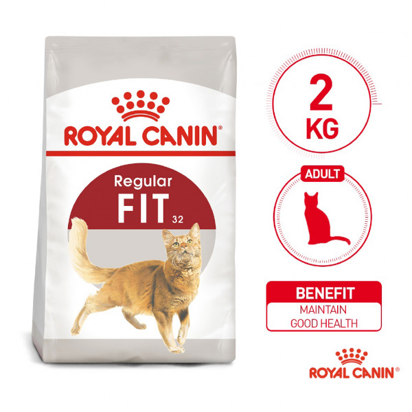 Royal Canin Fit 32 Adult Dry Cat Food (2kg) - Feline Health Nutrition