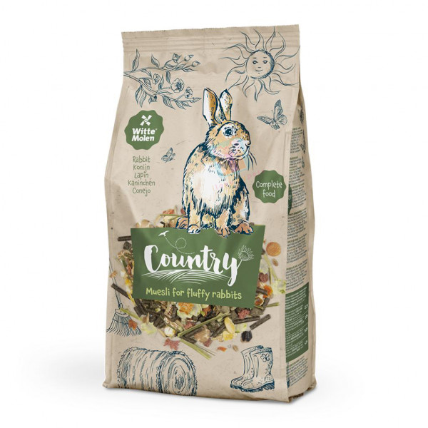 Witte Molen Country Rabbit Adult Food 800grams