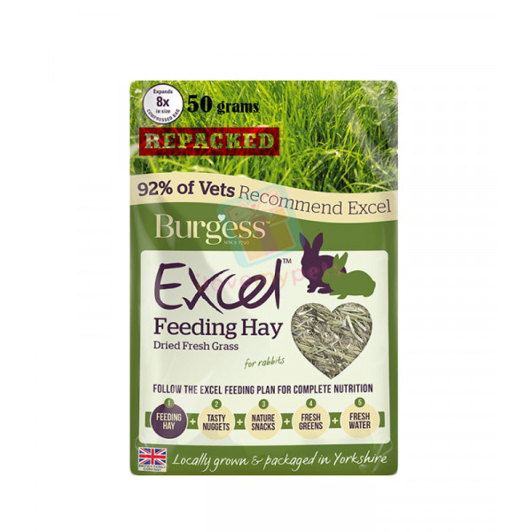 Burgess Excel Feeding Hay Dried Fresh Grass Repacked