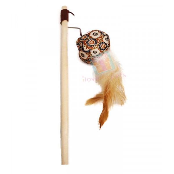 Happy Pets Extra Bouncy Cat Teaser Wand
