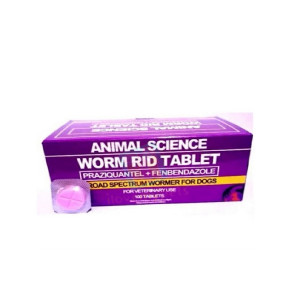 Animal Science Worm Rid Dewormer Tablet ...