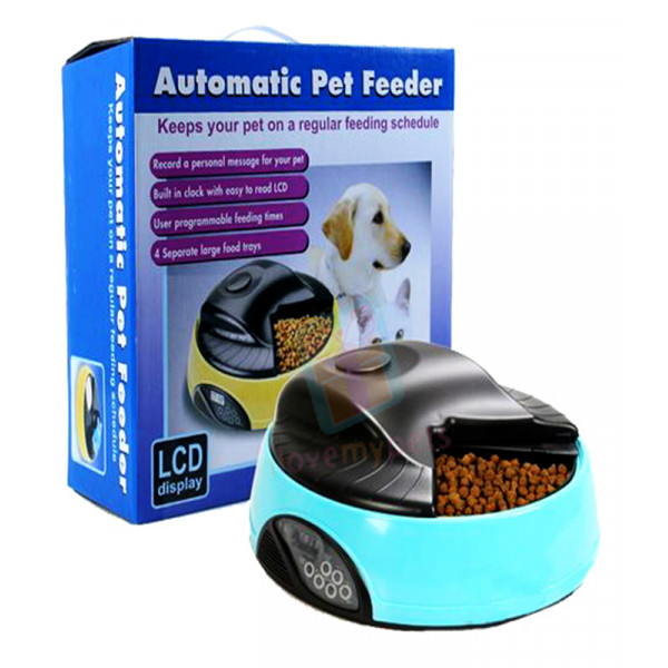 Automatic Pet Feeder W/ Ice/ Water Compa...
