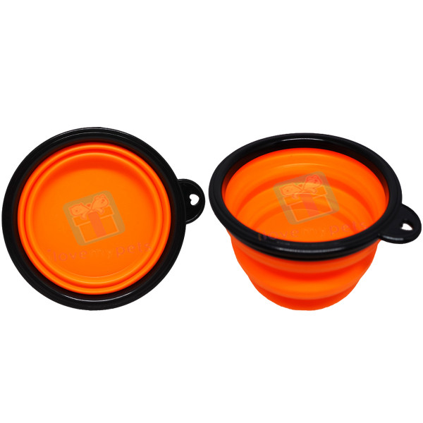 Happy Pets Collapsible Silicone Bowl