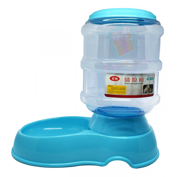 Free flow food  dispenser for pets  (Removable Top)
