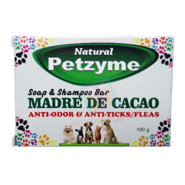 Petzyme Soap & Shampoo Bar Madre De Cacao (100 grams)