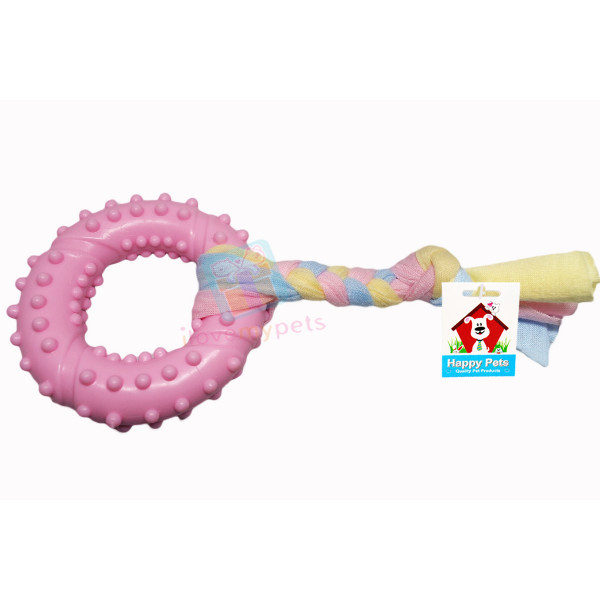 Happy Pets Teether Ring Tug Toy