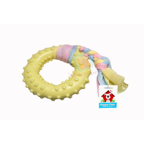 Happy Pets Teether Ring Tug Toy