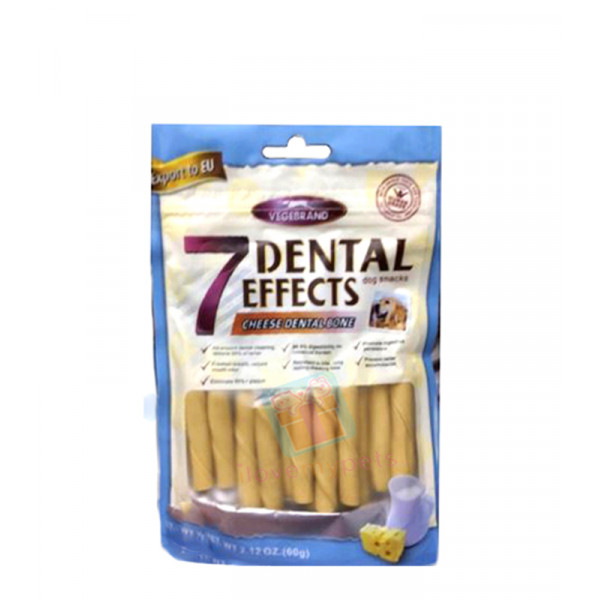 Vegebrand 7 Dental Effects Dog Treats Small Stick 60g