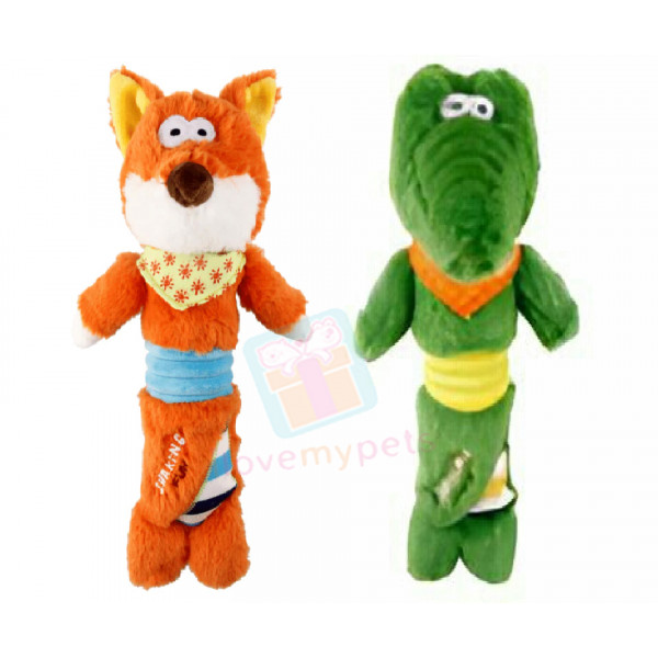 GiGwi - Plush Dog Toy with Full Body Squeaker inside