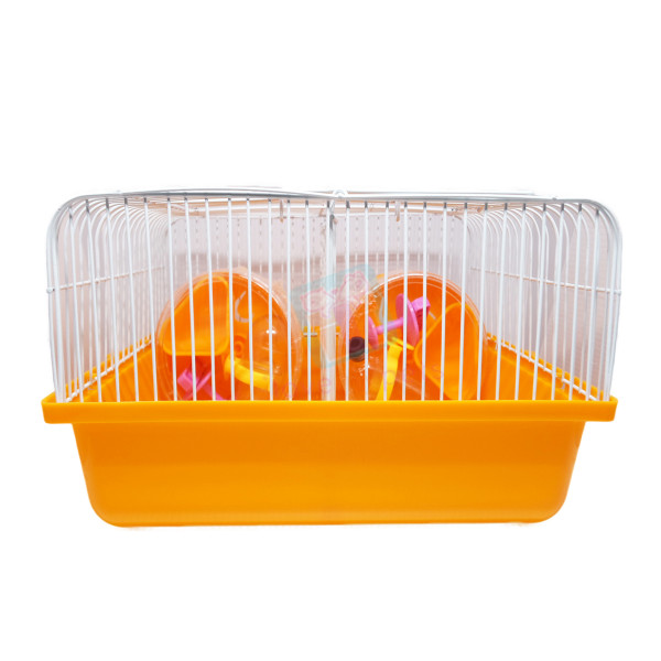 Happy Pets Hamster Cage W/ Divider, Small