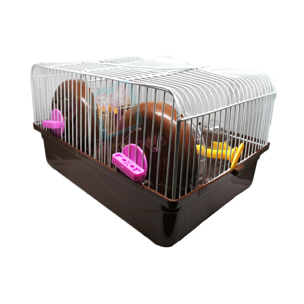 Happy Pets Hamster Cage W/ Divider, Medium