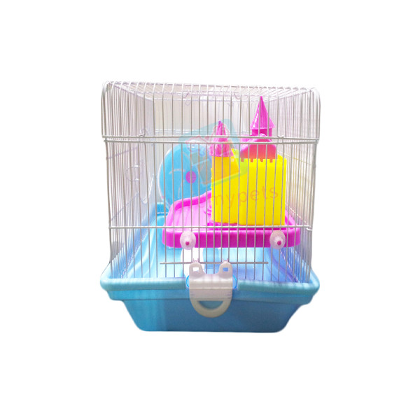 Happy Pets  Hamster Cage, Castle Home Design W/ Accessories