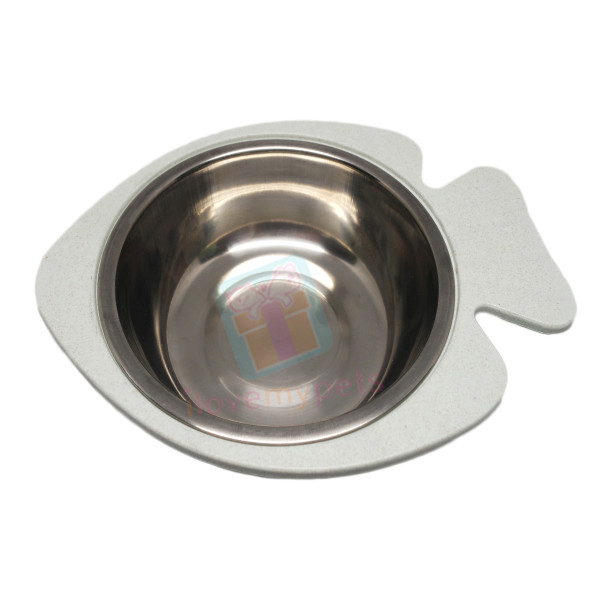 Carno Cat Dish ( For  Water/Food ,Stainl...