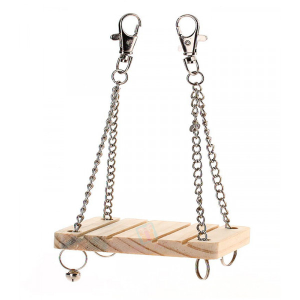 Carno Wooden Swing for Hamsters