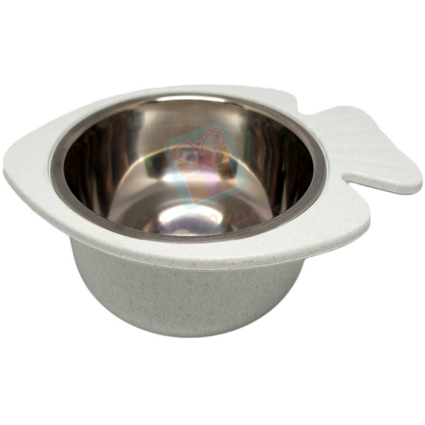 Carno Cat Dish ( For  Water/Food ,Stainless Steel Bowl )