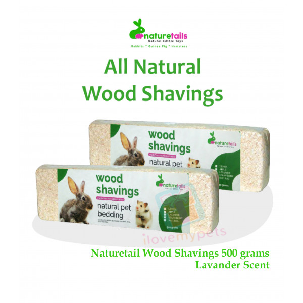 Naturetails / Sundog Wood Shavings 500 grams LAVANDER