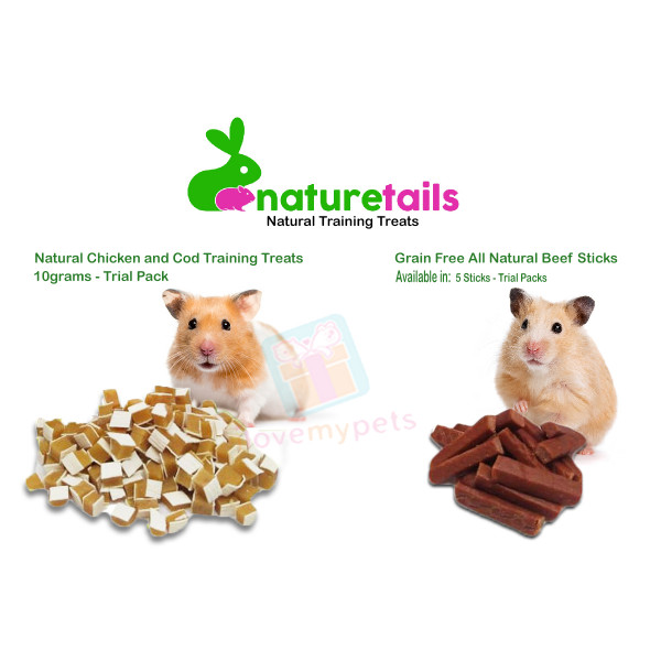 Naturetails Hamster Treats  - Trial Pack