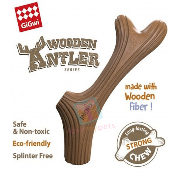Gigwi Wooden Antler series - Safe, Non-T...