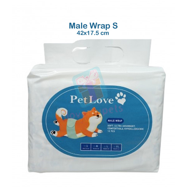 Petlove Male Wrap (Belly Wrap) Small