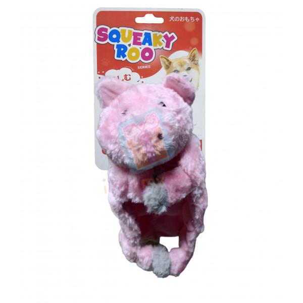 Squeakeroo 16 Squeaker Plush Mat Dog Toy - 4 Design Available