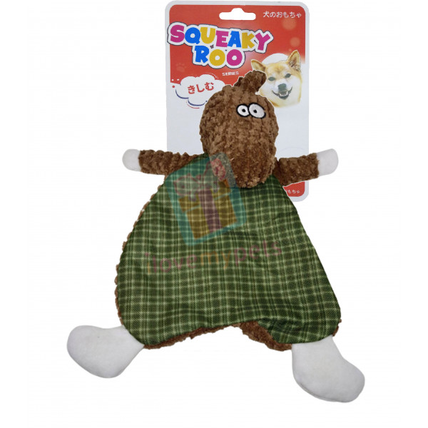 Squeakeroo Crinkle In Squeak Plush Toy - 4 Design Available