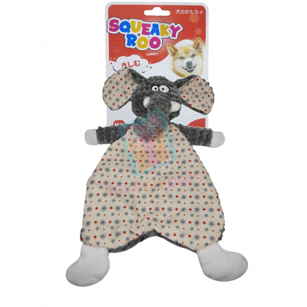 Squeakeroo Crinkle In Squeak Plush Toy - 4 Design Available