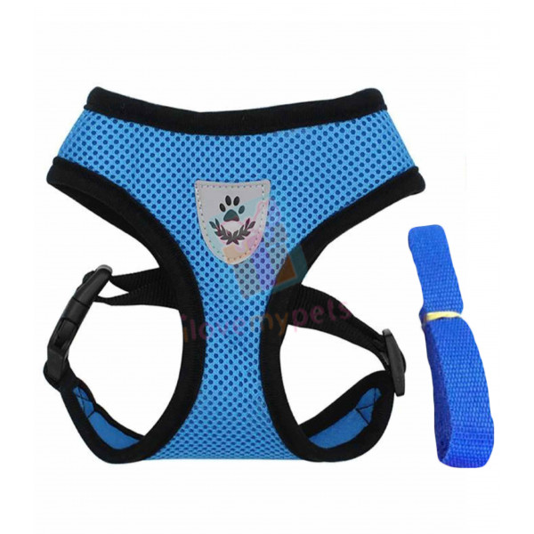 Soft and comfy mesh no pull walking harness small