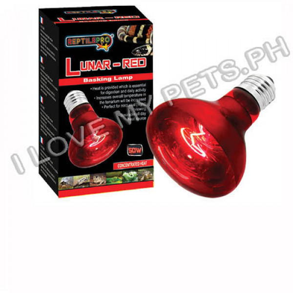 Reptile Pro Lunar-Red Basking Lamp 50W
