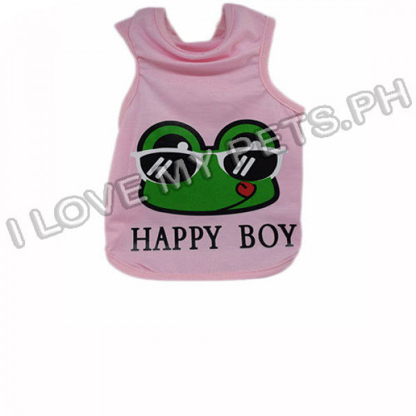 Happy Boy Soft Cotton T-Shirt (Pink)