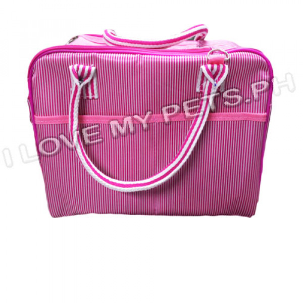 Comfy soft sided pet carrier, pink small