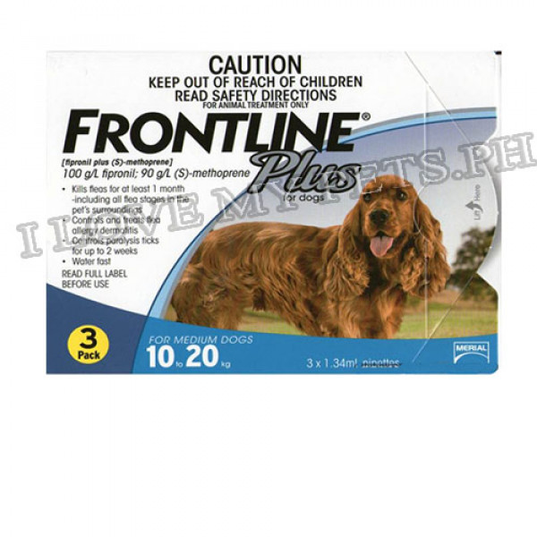 FrontLine Spot On Plus for Dogs medium (...