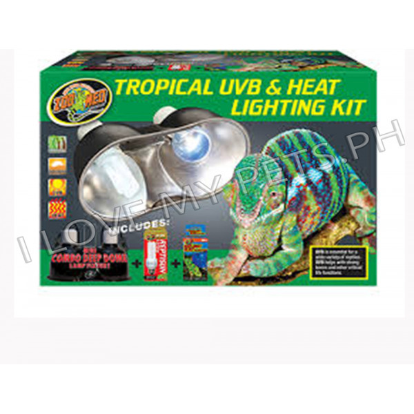Zoomed Tropical UVB Lighting kit LF30