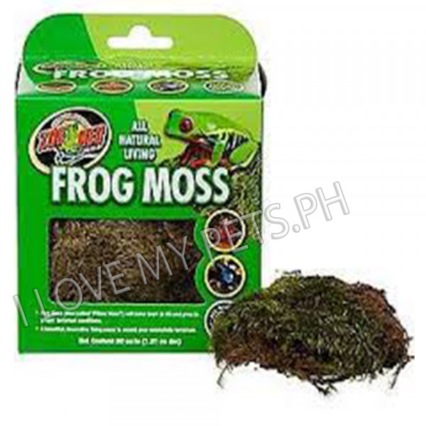 Zoomed  Frog Moss