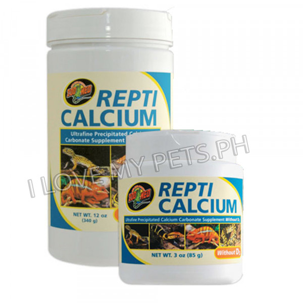 Zoomed Repti Calcium W/o D3 3 OZ