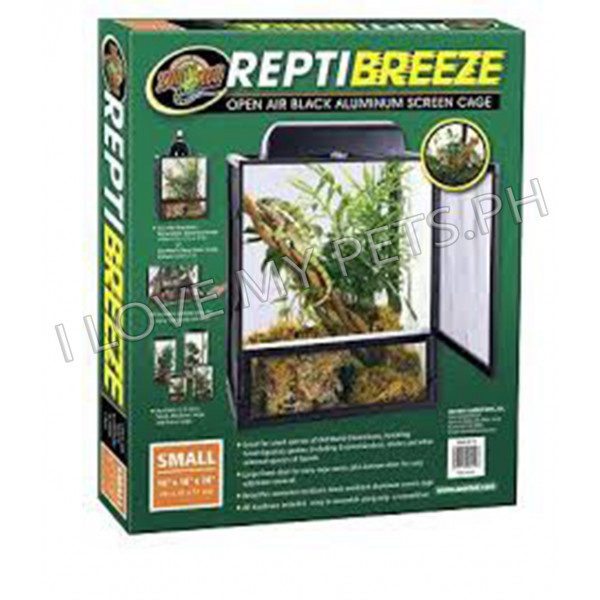 Zoomed Repti breeze aluminum screen cage...
